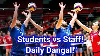 Daily Faceoff: IITK Students vs Project Staff | Sports Masti at IIT Kanpur