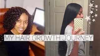 How Did My Hair Grow So Fast?|2018 Natural Hair Journey (Awkward Length to Hip Length)