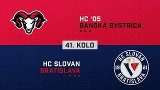 41.kolo HC 05 Banská Bystrica - HC Slovan Bratislava HIGHLIGHTS