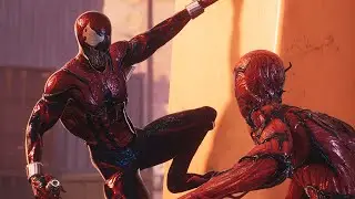 Spider Carnage & Miles Carnage Duo Suit vs Symbiote NG+ - Marvel's Spider Man 2 Gameplay PS5