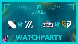 DRX vs ZETA & GE vs GENG | VCT Pacific Kickoff #VCTWatchparty | !patreon !socials