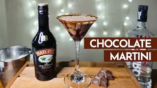 Chocolate Martini: com Baileys e vodka. Perfeito!!!