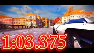 Asphalt 8 - Faraday Future FFZERO1 - Venice - 1:03.375 VS