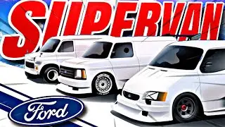 FORD TRANSIT SUPERVAN. TRANSPORTE GANADOR.