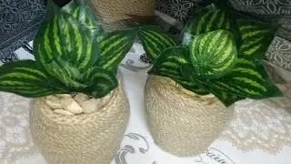 فكره ديكور من البيت من اعاده التدوير ❤️❤️