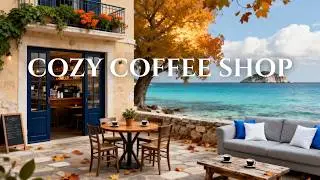 Cozy Coffee Shop &bull; Seaside Cafe &bull; Lofi Ambient Music &bull; Calm, Ease, Relax, Focus, Study & Work
