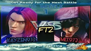 T4 |FT2 ■(Kayzen972)hwoarang vs (MLT972) jin.