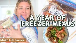 The Ultimate Freezer Meal Menu for Every Season | FREEZER MEAL MARATHON