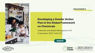 Developing a Gender Action Plan in the Global Framework on Chemicals