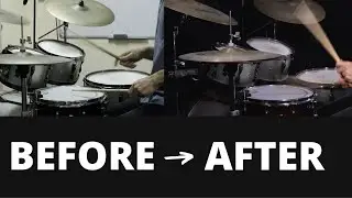 How to Make a Drum Video Look Good in ANY Room - You Only Need These 3 Things