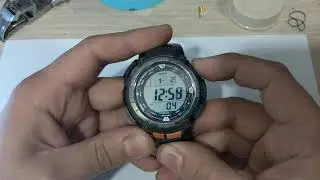 Как настроить часы Casio Sport PAG-80