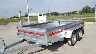Mazzo.pl - Przyczepa Temared P3015/2 2x750kg 300x150cm