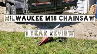 ОБЗОР ЦЕПНОЙ ПИЛЫ M18 MILWAUKEE ЗА 1 ГОД