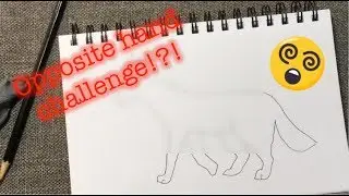 OPPOSITE HAND DRAWING CHALLENGE!! :RIDICULOUS: