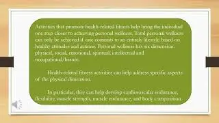 Lesson 3 video powerpoint PHYSICAL EDUCATION 4