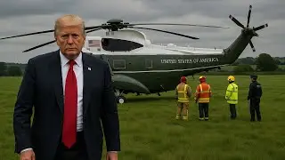 Trump's Marine One makes emergency landing