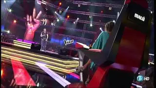 David Velardo en 'La Voz'