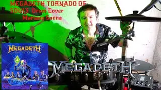 MEGADETH - TORNADO OF SOULS - DRUM COVER - ( Mariano Sanna)#thrashmetal #megadeth #megadethcover