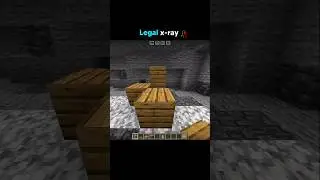 new x-ray glitch 💀 #shorts #shortsfeed #minecraft #glitch
