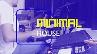 MINIMAL HOUSE Beats and FX performed live , using Ableton Live and Roland Vdrums.