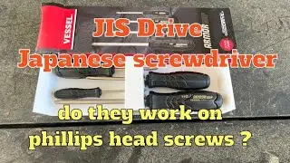 JIS Drive Japanese screwdriver. Do they work on stubborn Philips head screws