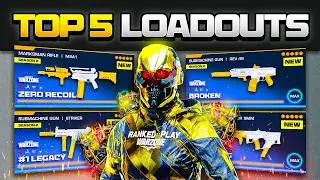 the TOP 5 *BROKEN* META Loadouts in Warzone (Warzone BEST Loadouts)