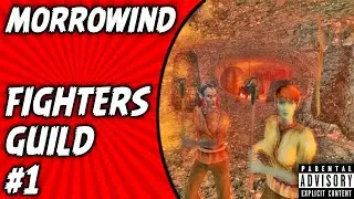 Morrowind Gameplay Fighters Guild Quests #1: Exterminator, Egg Poachers (Walkthrough)