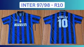 Inter Milan 97/98 Jersey - Ronaldo 10