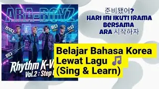 Hafal 30 Kata Kerja Aktif Korea (Vol.2 Study & Life) - ARA-BOYZ Rhythm K-Verbs