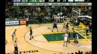 Ray Allen career-high 54pts vs. Utah Jazz (01.12.07) - 3PT 8/12