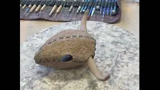 Sewn Skull Pre-Bisque Kiln