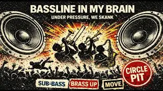 BASSLINE IN MY BRAIN (UNDER PRESSURE, WE SKANK)｜Ska-Punk × Hardcore Sub-Bass｜mosaka (Mosaka Music)