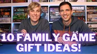10 FAMILY GAMES AS GIFT IDEAS!!! | Board Game Perspective
