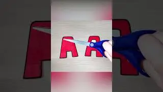 Paper Alphabet Lore A