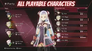 Sword Art Online Last Recollection All Playable Characters