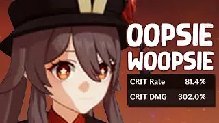When Hu Tao artifact is too OP