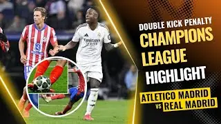 Controversial Penalty: Atletico Madrid Vs Real Madrid | Champions League Highlight