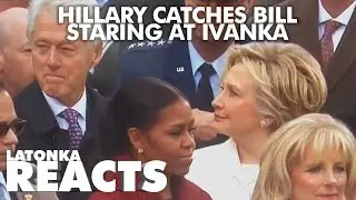 Hillary Catches Bill Clinton Staring At Ivanka - Funniest Reaction Ever!