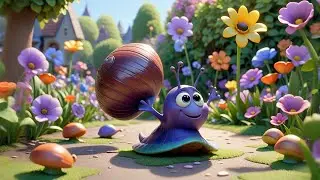 Seven Skating Snails in a Race + More Nursery Rhymes & Kids Songs