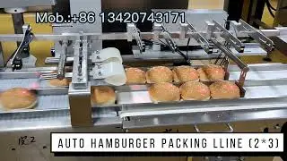 [2022] Hamburger packaging system,hamburger flow wrapping solution, hamburger flow packing machinery