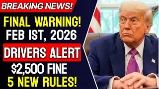 USA Driving Law Changes Feb 2026 &mdash; 5 New Rules That Will Cost You Huge Money!