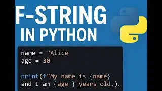 🐍Python f-Strings Explained  | Beginner-Friendly Guide