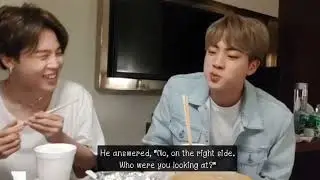[ENG SUB] JIN and JIMIN talking about their parents in VLIVE