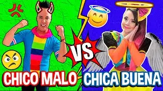 CHICA BUENA 😇 VS CHICO MALO 😈 / AMIX