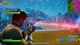 Deal damage with IO Tech weapons ⭐️ Legendary Quest Fortnite❗️ |Ryufalcon Blue