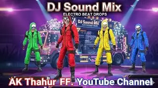 Free Fire DJ Sound System 🔊 | 4 Criminal Bundles Party Dance 🤡 | AK Thakur FF ⚡