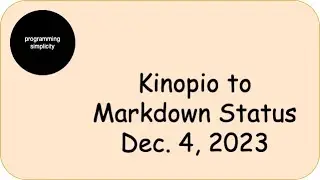 Kinopio To Markdown