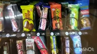 Snack Vending Machine At Ohio Turnpike Service Plaza