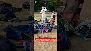 KMC Sport Complex Bowling Practice | Improve Pace & Accuracy #shortsfeed #shortvideo #shorts #short