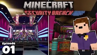 Строим пиццерию FNAF Security Breach в Minecraft! | Часть 1